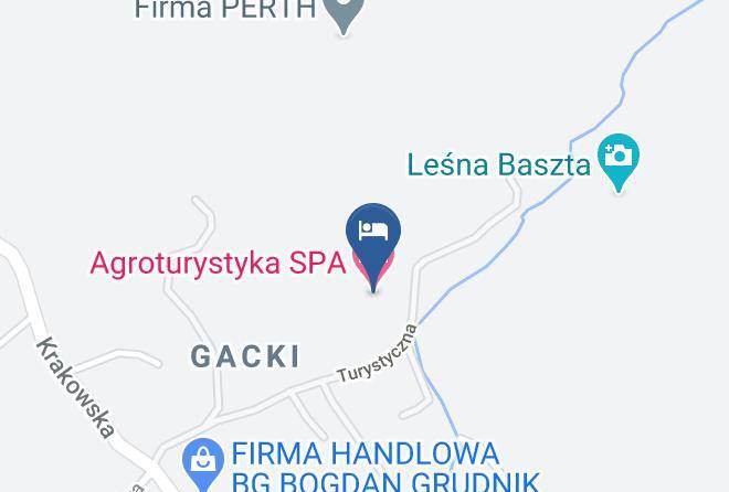 Krakowski - Agroturystyka Spa Maps