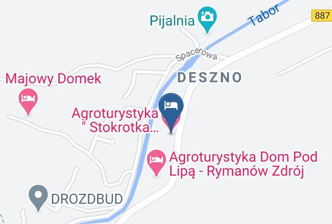 Krosnienski - Agroturystyka Stokrotka Rymanow Zdroj Maps