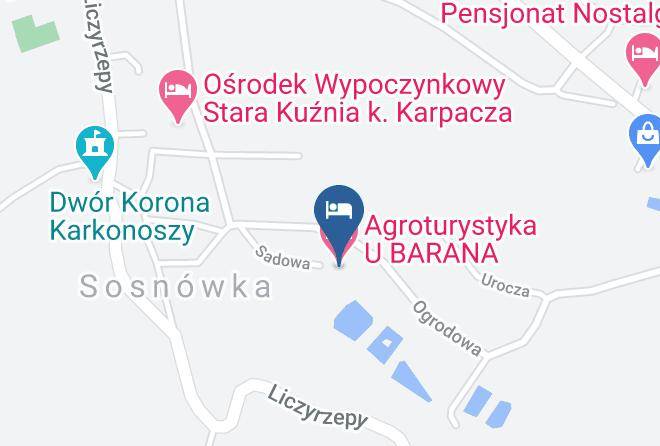 Jeleniogorski - Agroturystyka U Barana Maps
