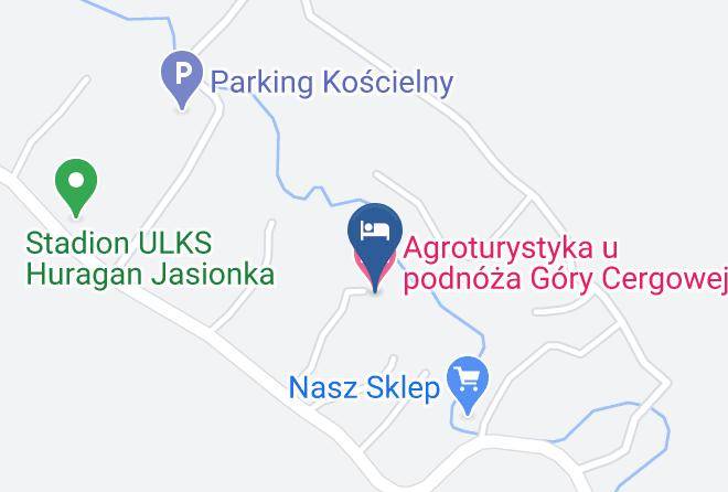 Krosnienski - Agroturystyka U Podnoza Gory Cergowej Maps