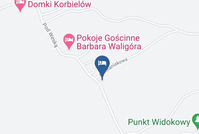 Zywiecki - Agroturystyka Willa Gronie Maps
