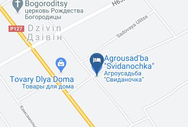Kobrinskiy Rayon - Agrousad'ba Svidanochka Maps
