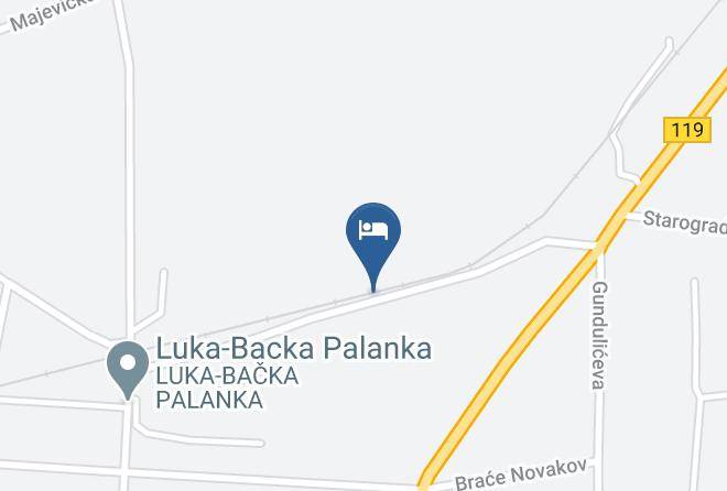 Juzno Backi - Agrovojvodina Palanka Maps