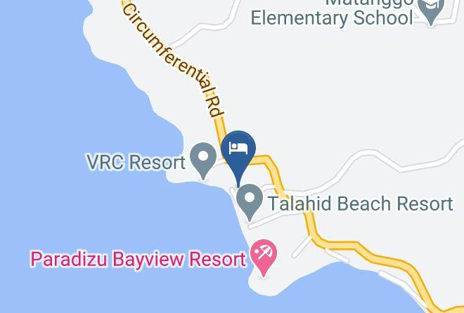 Biliran - Agta Beach Resort Maps