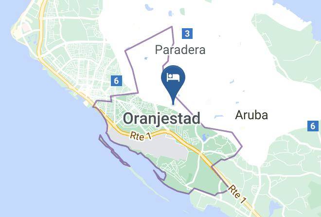 Oranjestad - Agua Clara Eco Suites Maps