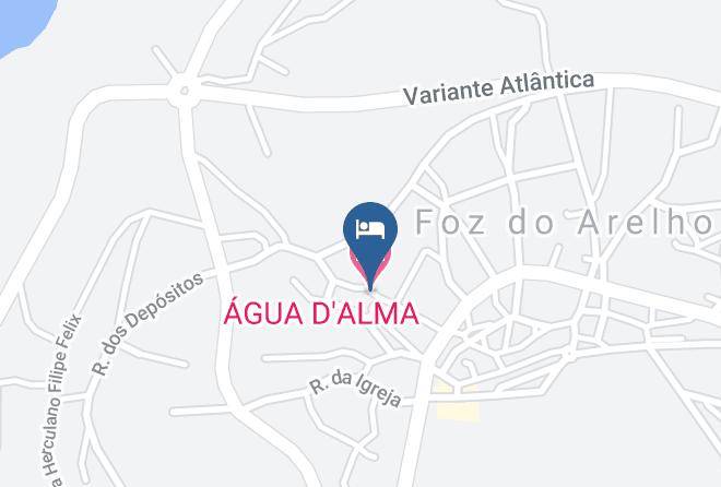 Caldas Da Rainha - Agua D'alma Hotel Maps