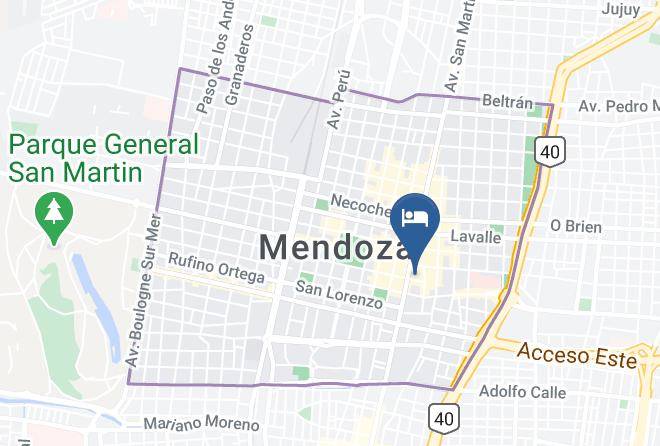 Mendoza - Agua Del Corral Hotel & Spa Maps