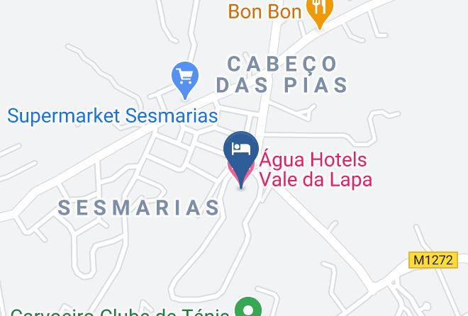 Agua Hotels Vale Da Lapa Map