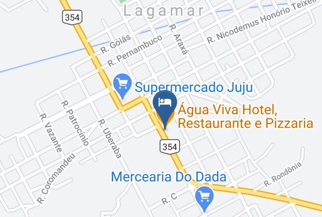 Lagamar - Agua Viva Hotel Restaurante E Pizzaria Maps