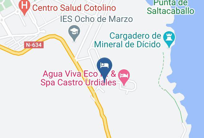 Castro Urdiales - Agua Viva Posada Spa Maps