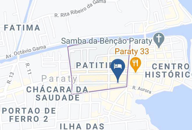 Parati - Agua Viva Pousada Paraty Maps