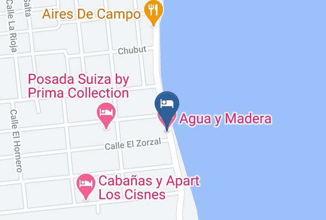 Monte Partido - Agua Y Madera Hotel Maps