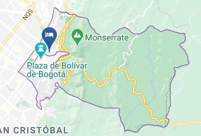 Bogota - Aguaclara Hotel Maps