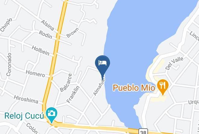 Santa Maria Department - Cabanas Aguada Chica Maps