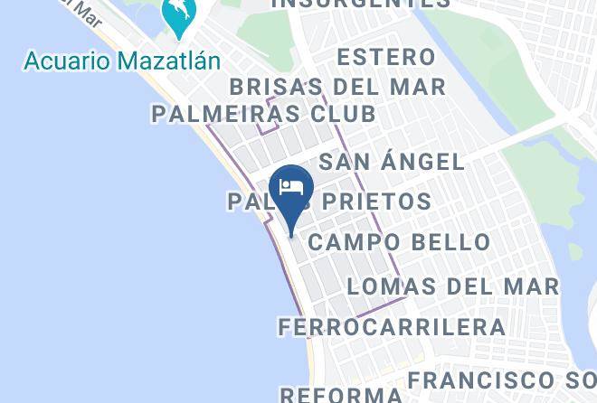 Mazatlan - Aguamarina Maps