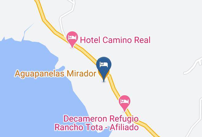 Aguapanelas Mirador Map