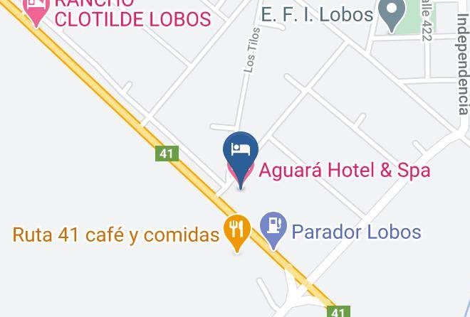 Lobos - Aguara Hotel & Spa Maps