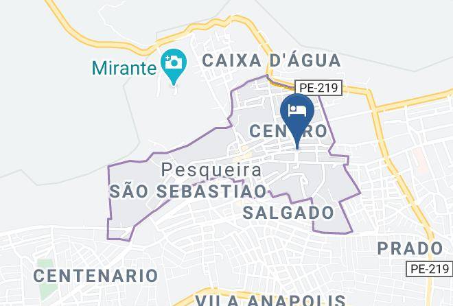 Pesqueira - Aguas Claras Pousada Maps