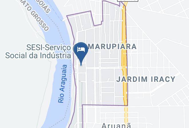 Aguas Do Araguaia Map