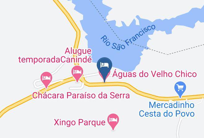 Caninde De Sao Francisco - Aguas Do Velho Chico Hotel Maps