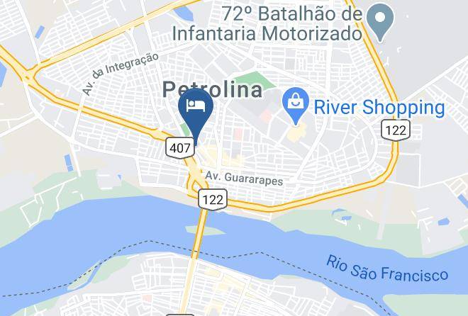 Petrolina - Aguas Palace Hotel Maps