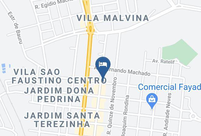 Agudos - Agudos Palace Hotel Maps
