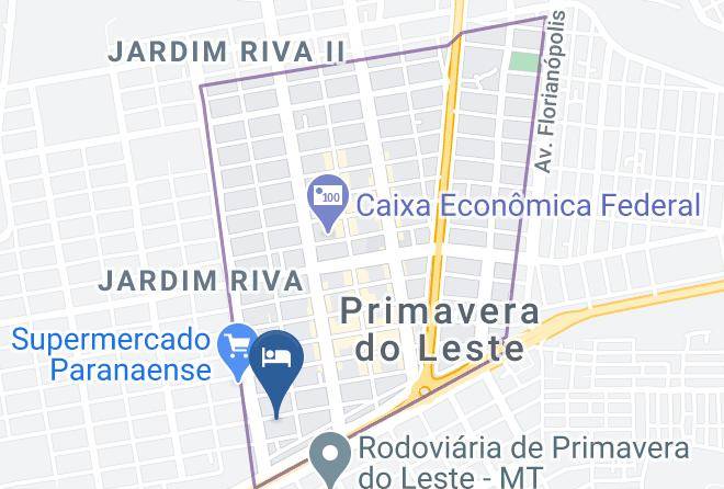 Primavera Do Leste - Agulhon Hotel Maps