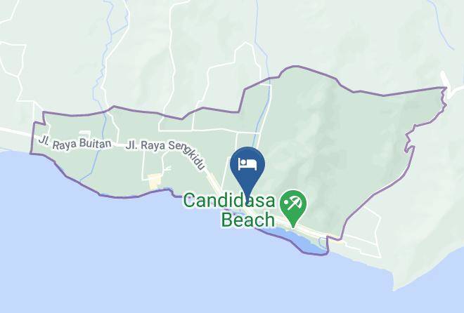 Karangasem Regency - Agung Bungalow Maps