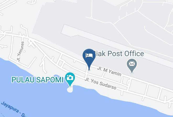 Biak Numfor Regency - Agung Hotel Maps
