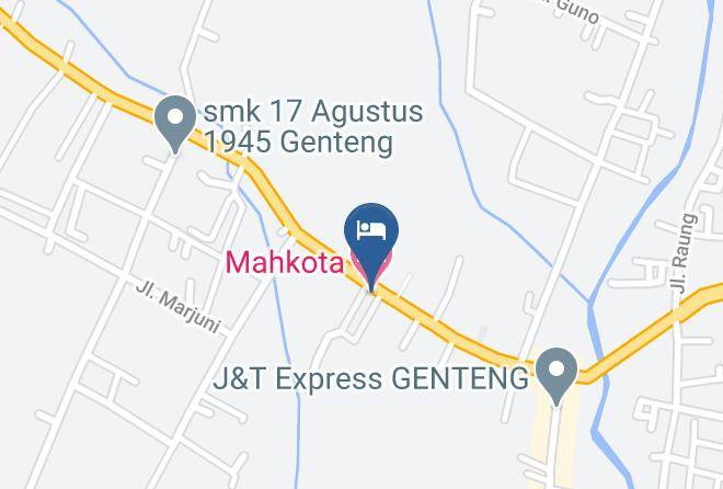 Mahkota Hotel Map