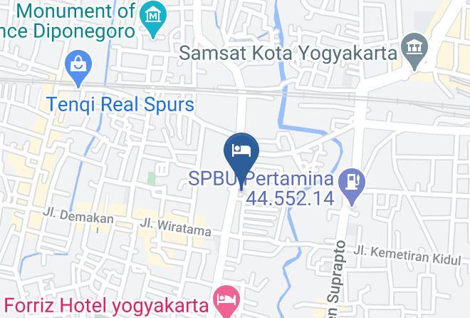 Kota Yogyakarta - Agung Mas Hotel Yogyakarta Maps