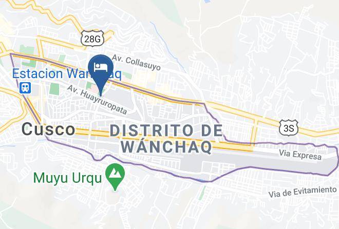 Wanchaq - Agustos Cusco Hotel Maps