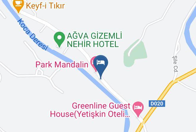Sile - Alesta Butik Otel Maps