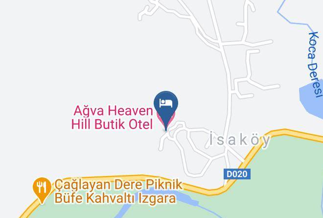 Sile - Agva Heaven Hill Butik Otel Maps