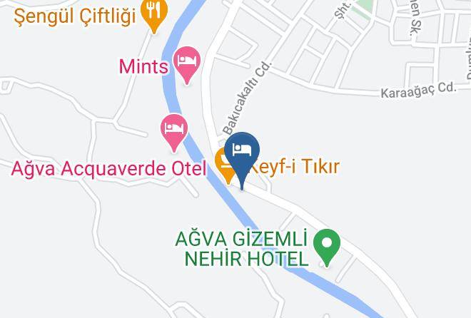Sile - Kapim Otel Agva Maps