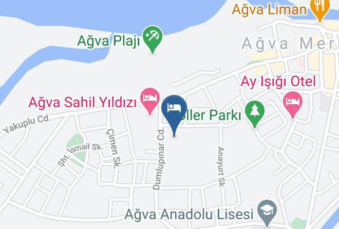 Agva Palas Otel Map
