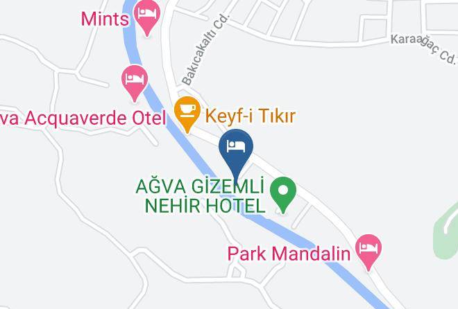 Sile - Agva Paradise Otel Maps