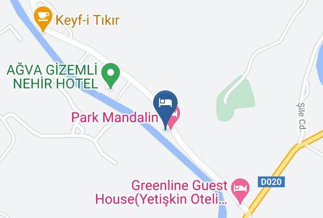 Sile - Agva Riverangel Hotel & Restaurant Maps
