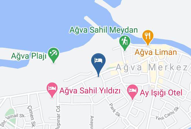 Agva Sunset Hotel Map