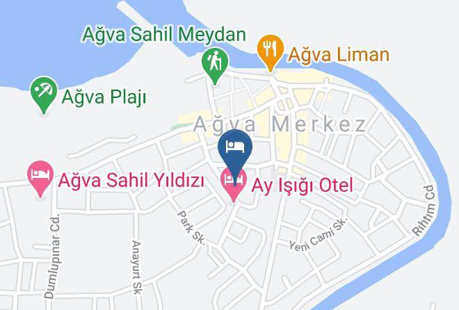 Sile - Agva Venus Otel Maps