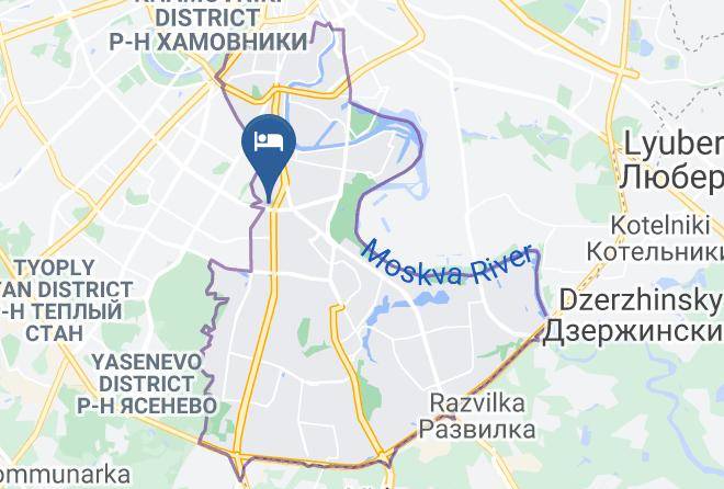 Moscow - Ahaus Hotel Nakhimovsky Prospect Maps