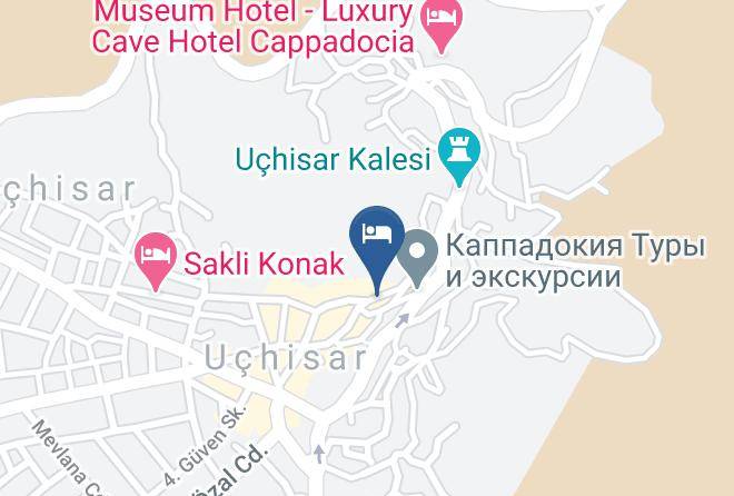 Nevsehir - Kale Konak Cappadocia Maps