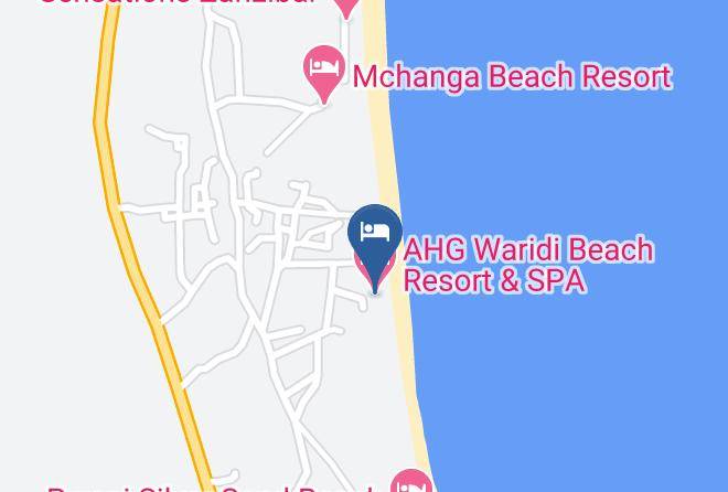 Ahg Waridi Beach Resort & Spa Map