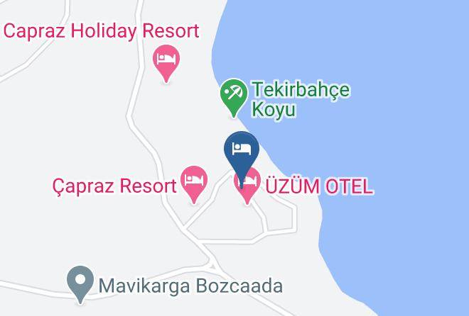 Bozcaada - Ahinos Butik Otel Maps