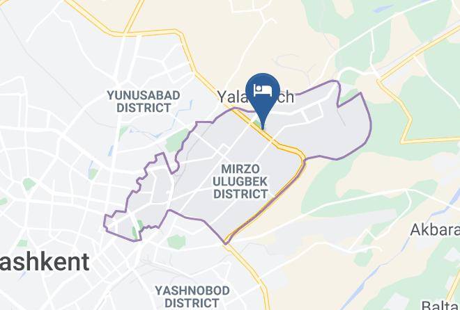 Tashkent - Ahmadkhon Hotel Maps