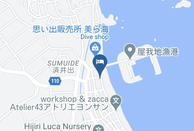 Nago City - Ahman Inn Island Yagaji Maps