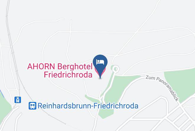 Gotha - Ahorn Berghotel Friedrichroda Maps