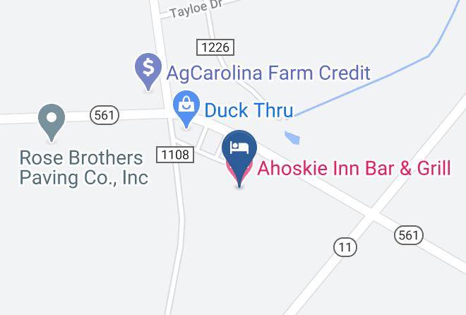 Hertford - Ahoskie Inn Bar & Grill Maps