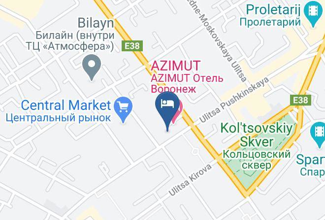 Voronezh - A Hotel Brno Maps
