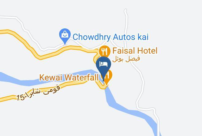Peshawar - Ahsania Hotel Maps